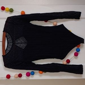 Abercrombie & Fitch Black Lace Bodysuit